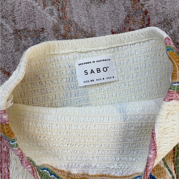 Sabo Skirt Fia Dress Botanique - Picture 4 of 5